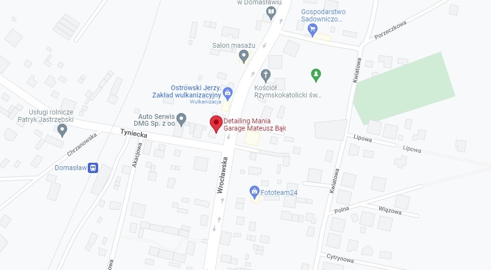 Adres w Google map